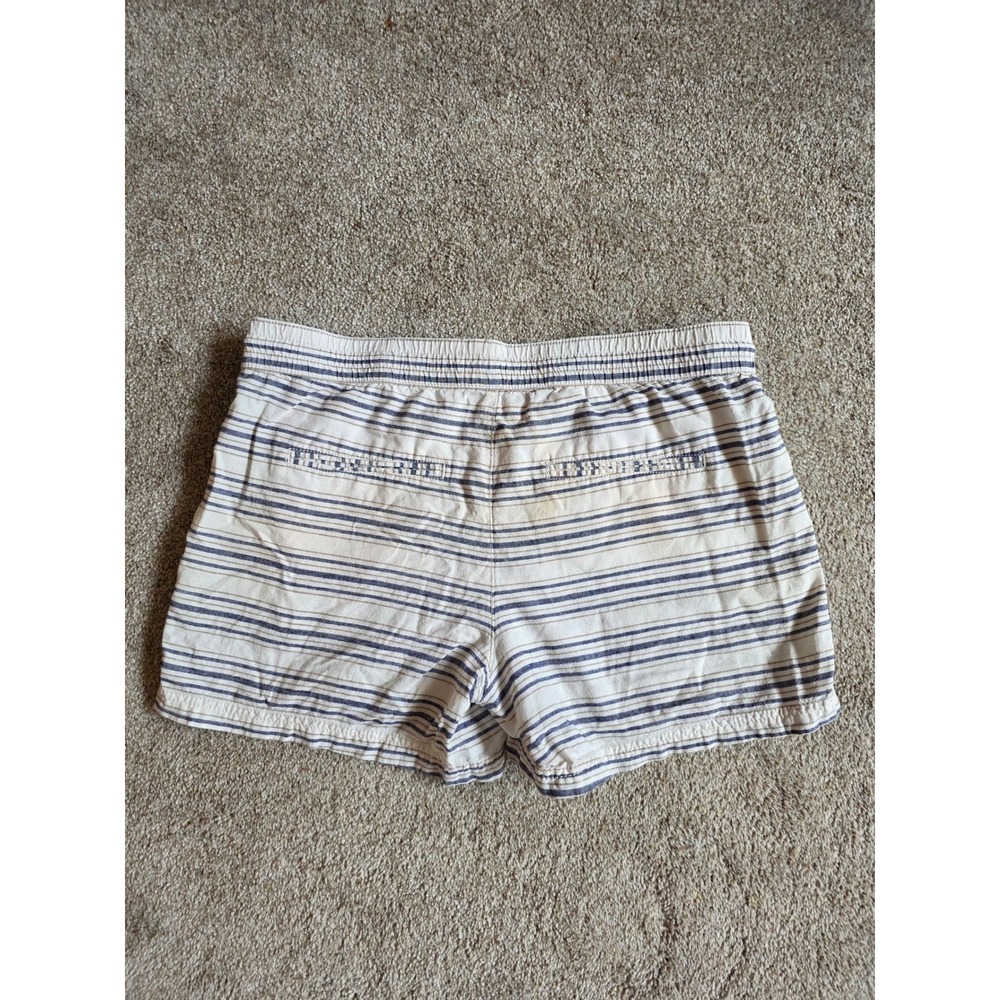 Sonoma Shorts Womens Size Large Linen Blend Shorts‎ Drawstring Elastic Waist - Picture 2 of 4